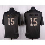 Camiseta Oakland Raiders Crabtree Apagado Gris Nike Anthracite Salute To Service NFL Hombre