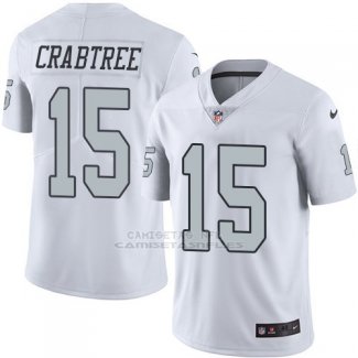 Camiseta Oakland Raiders Crabtree Blanco Nike Legend NFL Hombre
