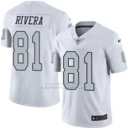 Camiseta Oakland Raiders Rivera Blanco Nike Legend NFL Hombre
