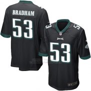 Camiseta Philadelphia Eagles Bradham Negro Nike Game NFL Nino