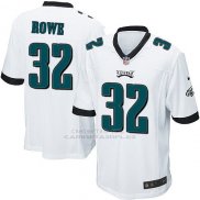 Camiseta Philadelphia Eagles Rowe Blanco Nike Game NFL Nino