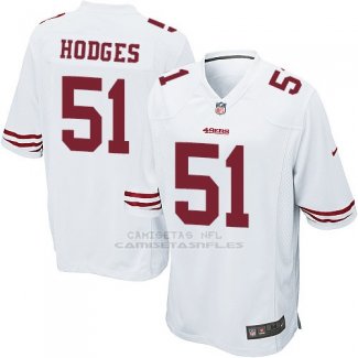 Camiseta San Francisco 49ers Hooges Blanco Nike Game NFL Hombre