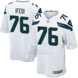 Camiseta Seattle Seahawks Ifedi Blanco Nike Game NFL Nino