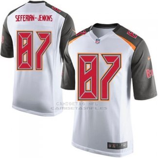 Camiseta Tampa Bay Buccaneers Seferian Jenkins Nike Game NFL Blanco Nino