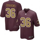 Camiseta Washington Commanders Cravens Marron Nike Game NFL Nino