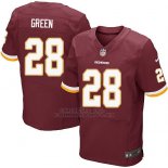 Camiseta Washington Commanders Green Rojo Nike Elite NFL Hombre