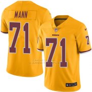 Camiseta Washington Commanders Mann Amarillo Nike Legend NFL Hombre
