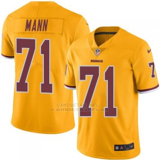 Camiseta Washington Commanders Mann Amarillo Nike Legend NFL Hombre