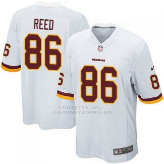 Camiseta Washington Commanders Reed Blanco Nike Game NFL Nino
