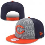 Gorra NFL Chicago Bears Gris Azul Naranja