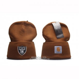 Gorro Beanie Las Vegas Raiders Carhartt x '47 Marron