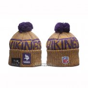 Gorro Beanie Minnesota Vikings Sideline Amarillo Violeta