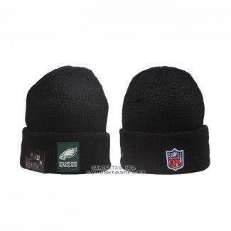 Gorro Beanie Philadelphia Eagles New Era Negro1