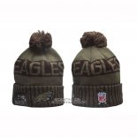 Gorro Beanie Philadelphia Eagles New Era Verde Militar