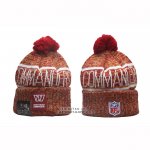 Gorro Beanie Washington Commanders New Era Rojo Amarillo