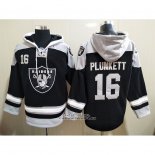 Sudaderas con Capucha Las Vegas Raiders Jim Plunkett Negro