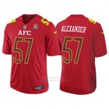 Camiseta AFC Alexander Rojo 2017 Pro Bowl NFL Hombre Camiseta AFC Alexander Rojo 2017 Pro Bowl NFL Hombre
