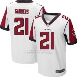 Camiseta Atlanta Falcons Sanders Blanco Nike Elite NFL Hombre