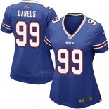 Camiseta Buffalo Bills Dareus Azul Nike Game NFL Mujer