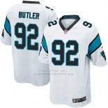 Camiseta Carolina Panthers Butler Blanco Nike Game NFL Nino
