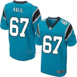 Camiseta Carolina Panthers Kalil Azul Nike Elite NFL Hombre