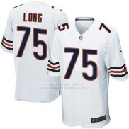 Camiseta Chicago Bears Long Blanco Nike Game NFL Hombre
