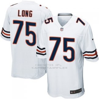 Camiseta Chicago Bears Long Blanco Nike Game NFL Hombre