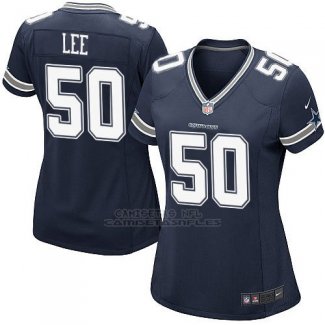 Camiseta Dallas Cowboys Lee Negro Nike Game NFL Mujer