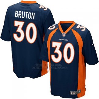 Camiseta Denver Broncos Bruton Azul Oscuro Nike Game NFL Hombre