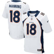 Camiseta Denver Broncos Manning Blanco Nike Elite NFL Hombre