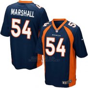 Camiseta Denver Broncos Marshall Azul Oscuro Nike Game NFL Nino