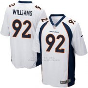 Camiseta Denver Broncos Williams Blanco Nike Game NFL Hombre