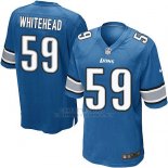 Camiseta Detroit Lions Whitehead Azul Nike Game NFL Hombre