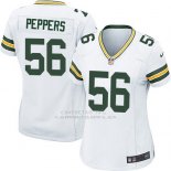 Camiseta Green Bay Packers Peppers Blanco Nike Game NFL Mujer