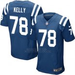 Camiseta Indianapolis Colts Kelly Azul Nike Elite NFL Hombre