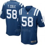 Camiseta Indianapolis Colts T.Cole Azul Nike Game NFL Hombre