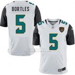 Camiseta Jacksonville Jaguars Bortles Blanco Nike Elite NFL Hombre