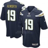 Camiseta Los Angeles Chargers Alworth Negro Nike Game NFL Hombre