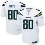 Camiseta Los Angeles Chargers Floyd Blanco Nike Elite NFL Hombre
