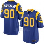 Camiseta Los Angeles Rams Brockers Azul Nike Game NFL Hombre