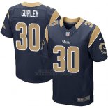 Camiseta Los Angeles Rams Gurley Profundo Azul Nike Elite NFL Hombre