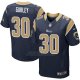 Camiseta Los Angeles Rams Gurley Profundo Azul Nike Elite NFL Hombre