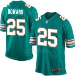 Camiseta Miami Dolphins Howard Verde Oscuro Nike Game NFL Hombre