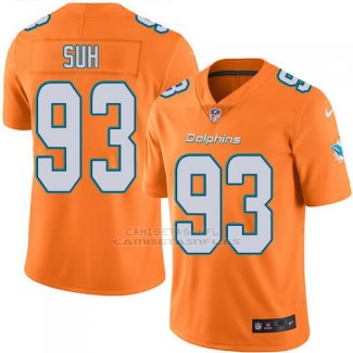 Camiseta Miami Dolphins Suh Naranja Nike Legend NFL Hombre