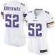 Camiseta Minnesota Vikings Greenway Blanco Nike Game NFL Mujer