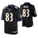 Camiseta NFL Elite Hombre Baltimore Ravens Willie Snead Negro Camiseta NFL Elite Hombre Baltimore Ravens Willie Snead Negro