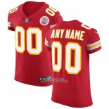 Camiseta NFL Elite Kansas City Chiefs Personalizada Vapor Untouchable Rojo