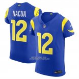 Camiseta NFL Elite Los Angeles Rams Puka Nacua Vapor F.U.S.E. Azul Camiseta NFL Elite Los Angeles Rams Puka Nacua Vapor F.U.S.E. Azul