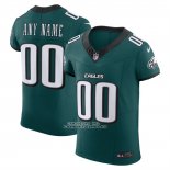Camiseta NFL Elite Philadelphia Eagles Vapor F.U.S.E. Personalizada Verde