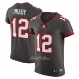 Camiseta NFL Elite Tampa Bay Buccaneers Tom Brady Alterno Vapor Marron